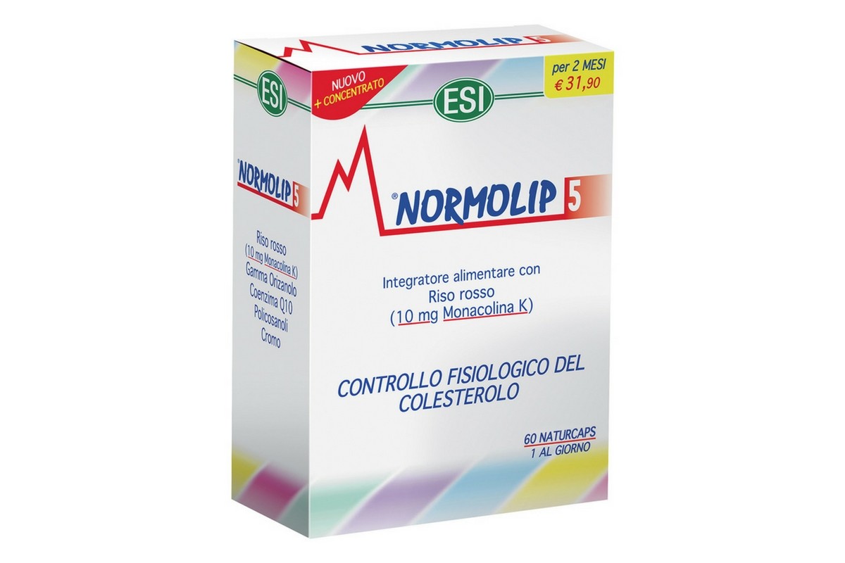 ESI Normolip 5, un potente alleato contro il Colesterolo  
